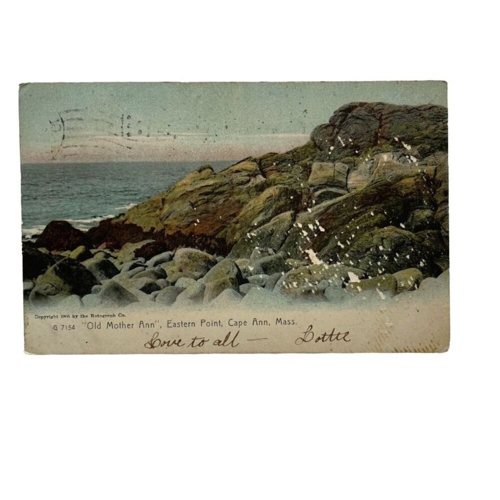 Vintage Postcard Eastern Point Cape Ann Massachusetts  Posted 1908 u